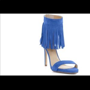 Bcbgmaxazria Cobalt Blue Sandals SIZE 10 NEW